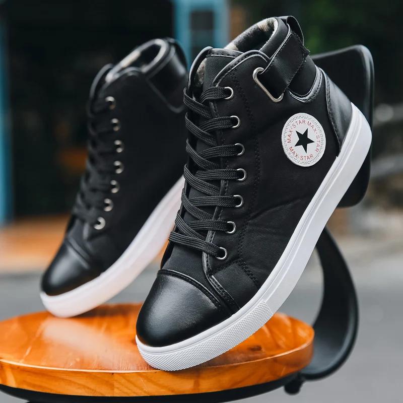 Herren High Top Breath Canvas Schuhe Teenager Outdoor Freizeit Sportschuhe Dicke Sohle Jogging Flache Sohle Sneakers Übergröße 39-46