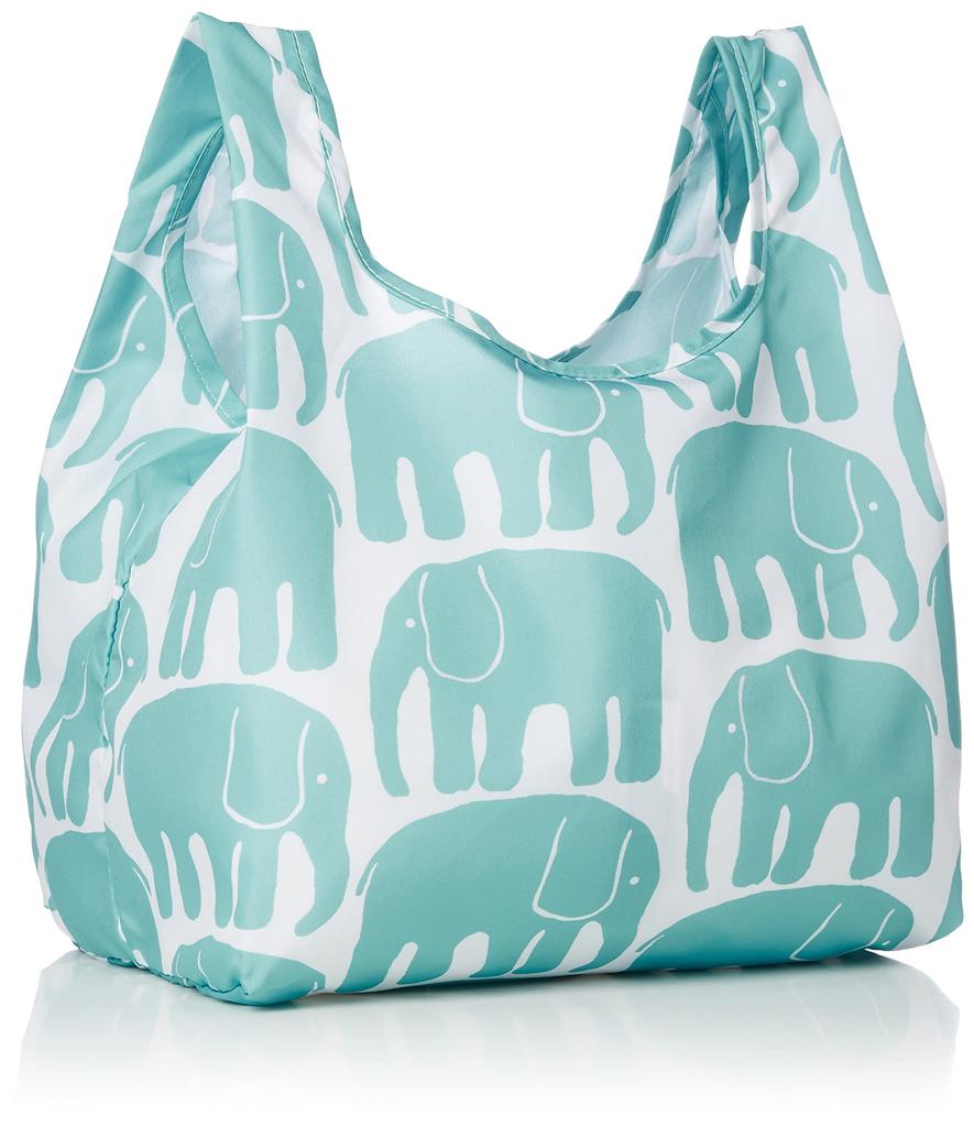 Marushin Finlayson Elephantie Mini Eco Nordic 33cm H x 25cm W x 20cm D 8cm x Made with Recycled Product 6105014200 Bag, Cute, Design, Approx. (Folded