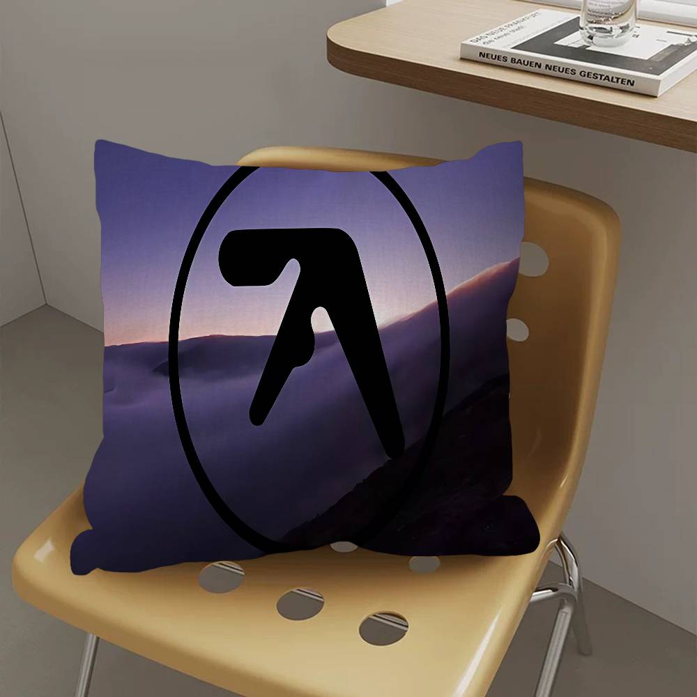 A-Aphex Twin Lucky Dragon Pillow Cover Sofa Cushion Cover Home Room Decoration Children Gift