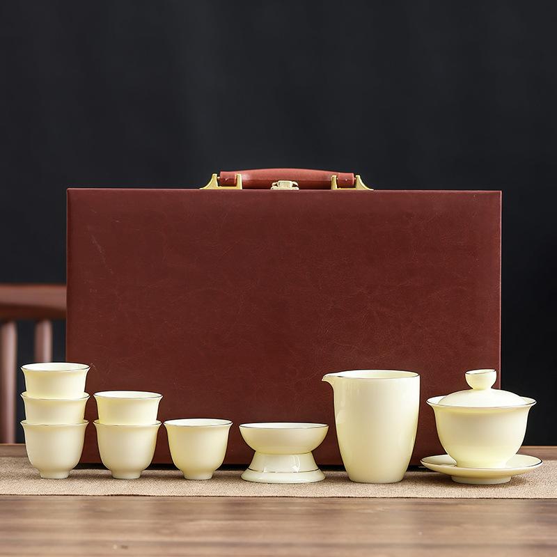 Huangshi Suzai Jade Porcelain Kung Fu Tea Set Business Company