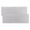 2 Stück Aluminium Dunstabzugshaube Fettfilter Küchenabzugshaube Filter Ersatz für S99010370 99010370 AP5950107 Küchenwerkzeuge