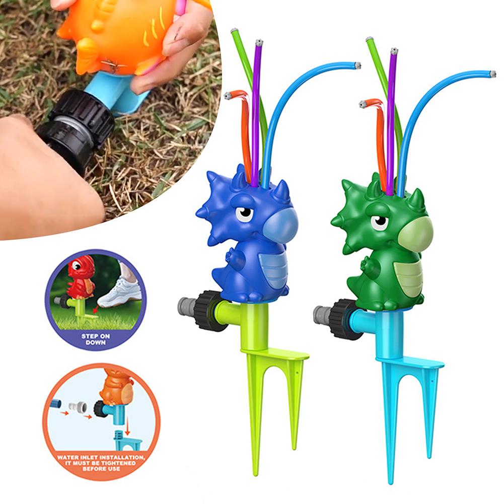 Dinosaur Water Sprinkler Toy For Summer Insteresting Water Play Toys For Kids Toddlers