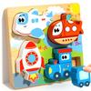 Cognitive 3D Animal Puzzles Toys 4-in-1 Shape Matching Game  Thinking Training
