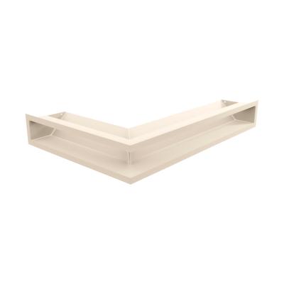 Vent Cover LUFT Corner Right 40x60x9 Cream