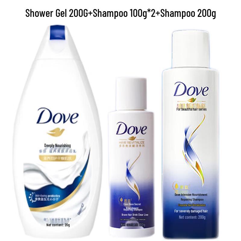 Dove Deep Nourishment Bath & Hair Care Set