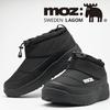 Mozu 5683 Moc Snow Cold Fleece Size M Low-Cut Boots, Autumn/Winter Waterproof, Water-Repellent, Weather, Non-Slip, Lightweight, Padded, Lining,