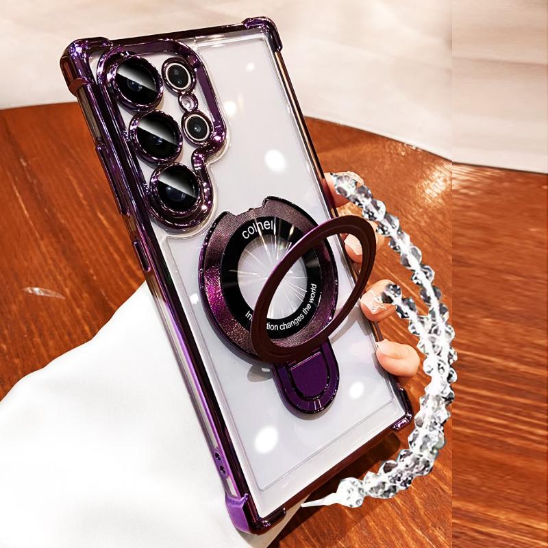 New Magsafe Magnetic Holde Bracelet Case for Infinix Note 50 40 Note50 50X 50S Hot 50 40 Pro Plus Pro+ 50i 40i Shockproof Cover