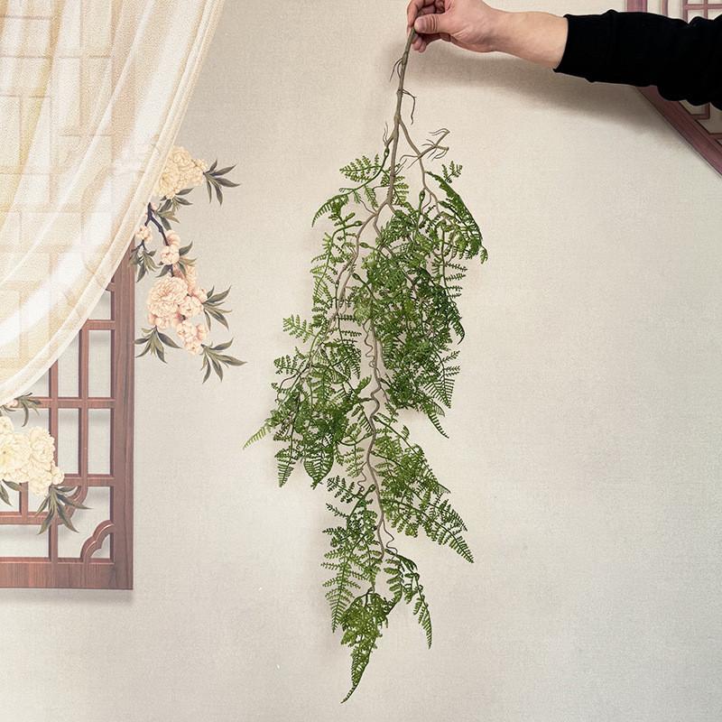 Artificial Green Plant With Fern Leaves For Wedding Decor And Home Styling Green