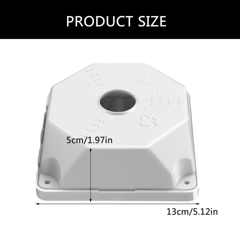 Plastic Waterproof Junction Box Mount Bracket For Cameras Surveillances Dome Brackets,CCTV Dome Bracket Accessories