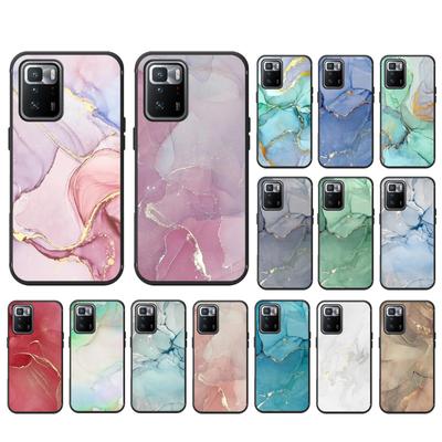 Farbige Marmor Malerei Telefon Fall Für Xiaomi Redmi Hinweis 11 10 Pro Hinweis 8 Pro 9Pro Note9 9S 10S 9T Redmi 10 9C 9A