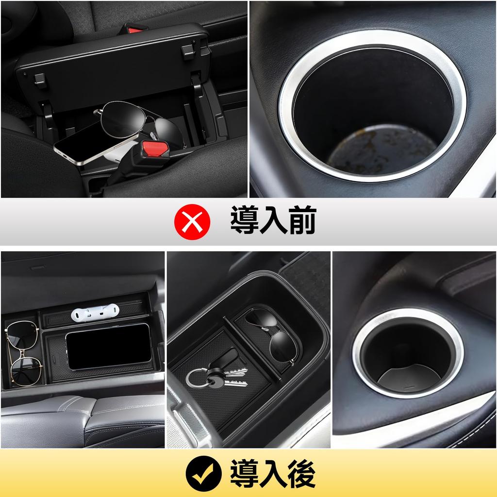 CHIYLE Set for Toyota 90 Series 2022 Center Console Organizer Storage Cup Dedicated Accessory for Toyota 90 Series 2026 3-piece Voxy/Noah (January -