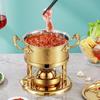 Wutuo Stainless Steel Mini Hot Pot with Portable Gas Stove