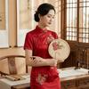 Creative Ancient-Style Hand-Cranked Fan Embroidered Traditional Handmade Fan Decorative Cattail Fan Summer