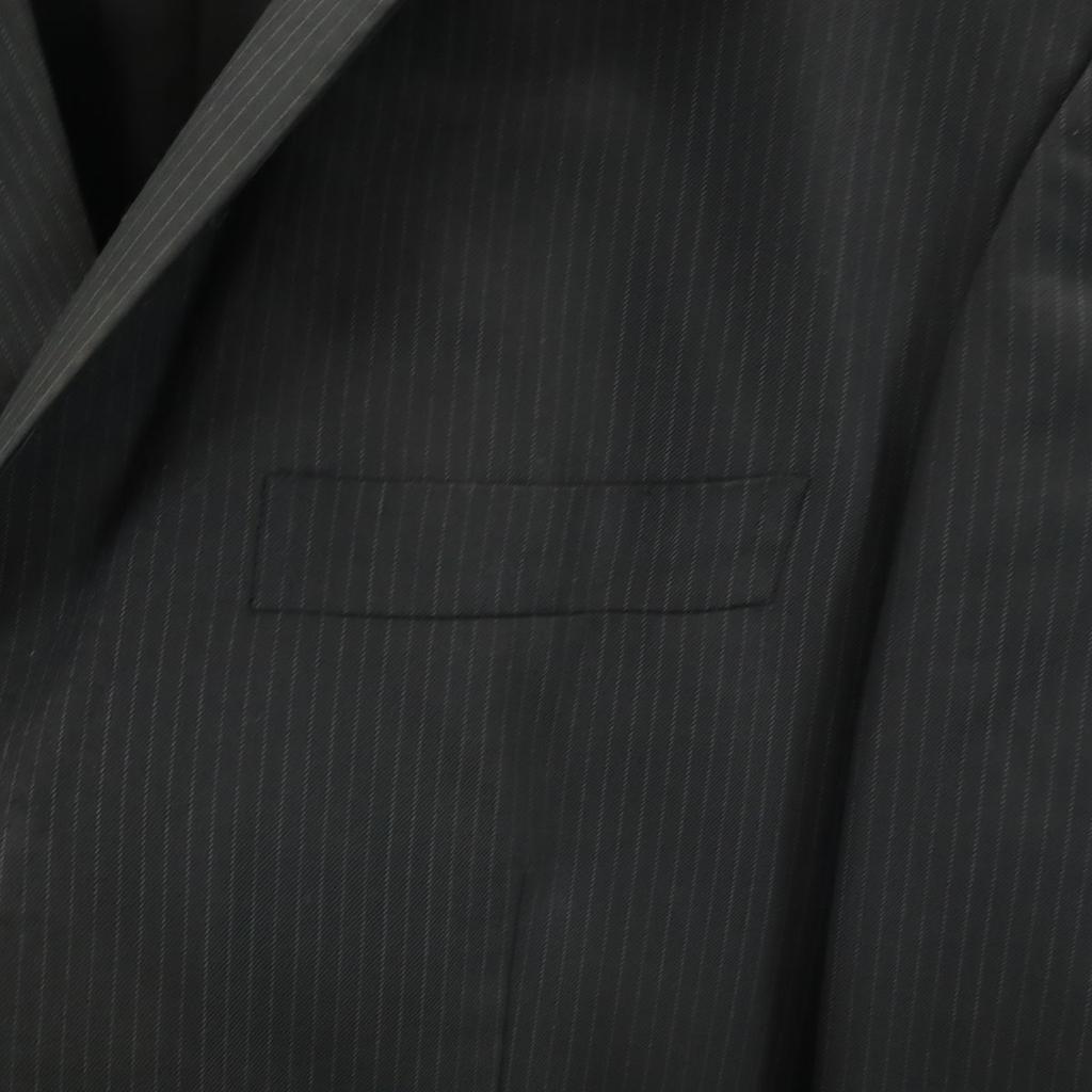 Brooks Brothers Pinstripe Tailored Jacket 42 Black Men's Used