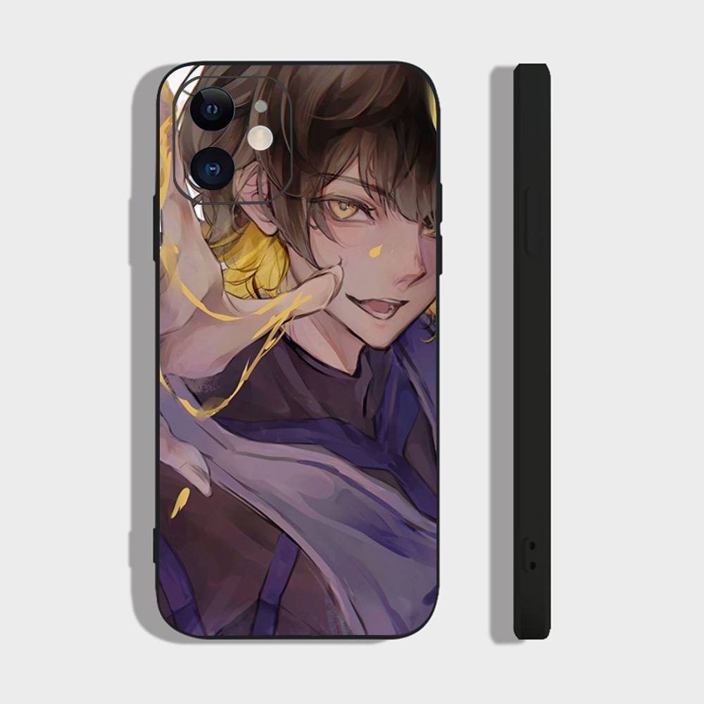 Meguru Bachira Anime BLUE LOCK Phone Case For IPhone 17 Air 16 15 14 13 Pro Max 11 12 Black Silicone Cover