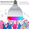 Bluetooth LED Light Bulb Speaker: ZN-22 Night Light, 24-bit Audio, Remote Control, High-Quality Sound