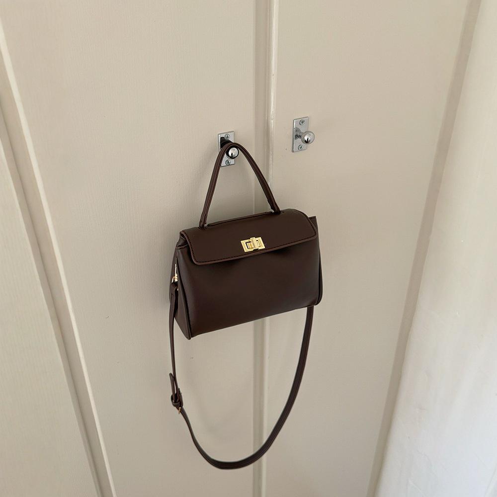 2025 Women's Fashion PU Leather Handbag: Versatile Square Shoulder & Crossbody Bag