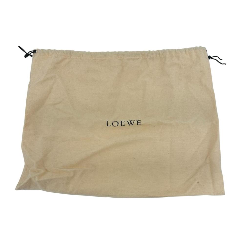 Loewe Shoulder Bag Gray Women Braid Used