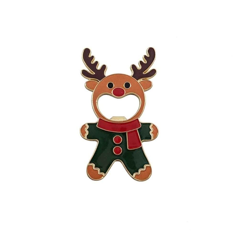 Reindeer Christmas Series Bottle Opener Christmas Tree Santa Claus Beer Opener Christmas Gloves Fridge Magnet Party Favors