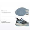 Li Ning Kids Round Toe Comfortable Non-Slip Wear-Resistant Rebound Support Mid-Top Basketball Shoes Kids Basketball Shoes Gray YKBU088-7