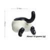 Creative Cat Butt Resin Refrigerator Magnets Sculpture For Gift And Home Decor