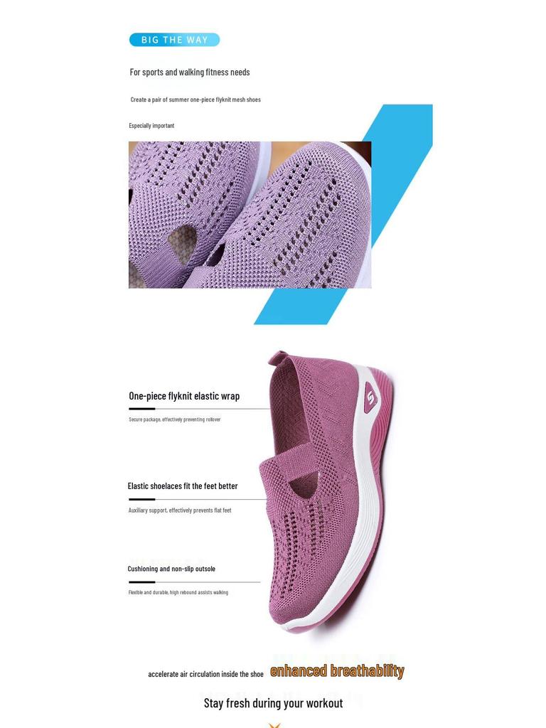 Damen Übergröße Sommer Freizeitschuhe für Mütter (Kollektion 2025)