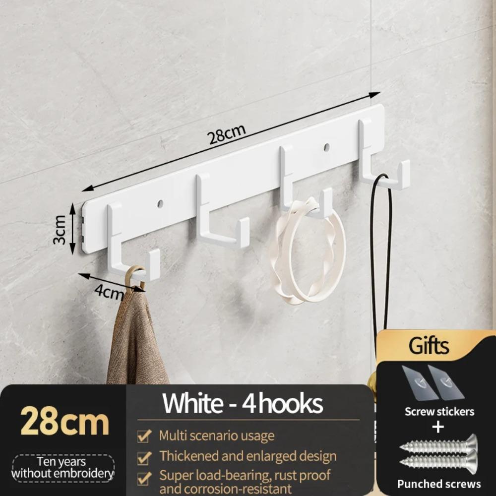Hooks for Hanging Clothes at the Entrance Door, Hanging Hangers on the Wall, and Strong Hooks for the Wardrobe