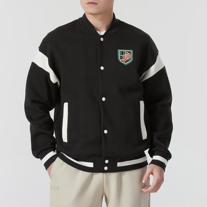 Men's Jacket PUMA Baseball Jacket Men's Black