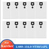 Washable Dust Bags Cloth Bag for Karcher NT30 /1 APL NT40 /1 APL Vacuum Cleaner Parts Non-Woven Dust Filter Bag Dust Collection