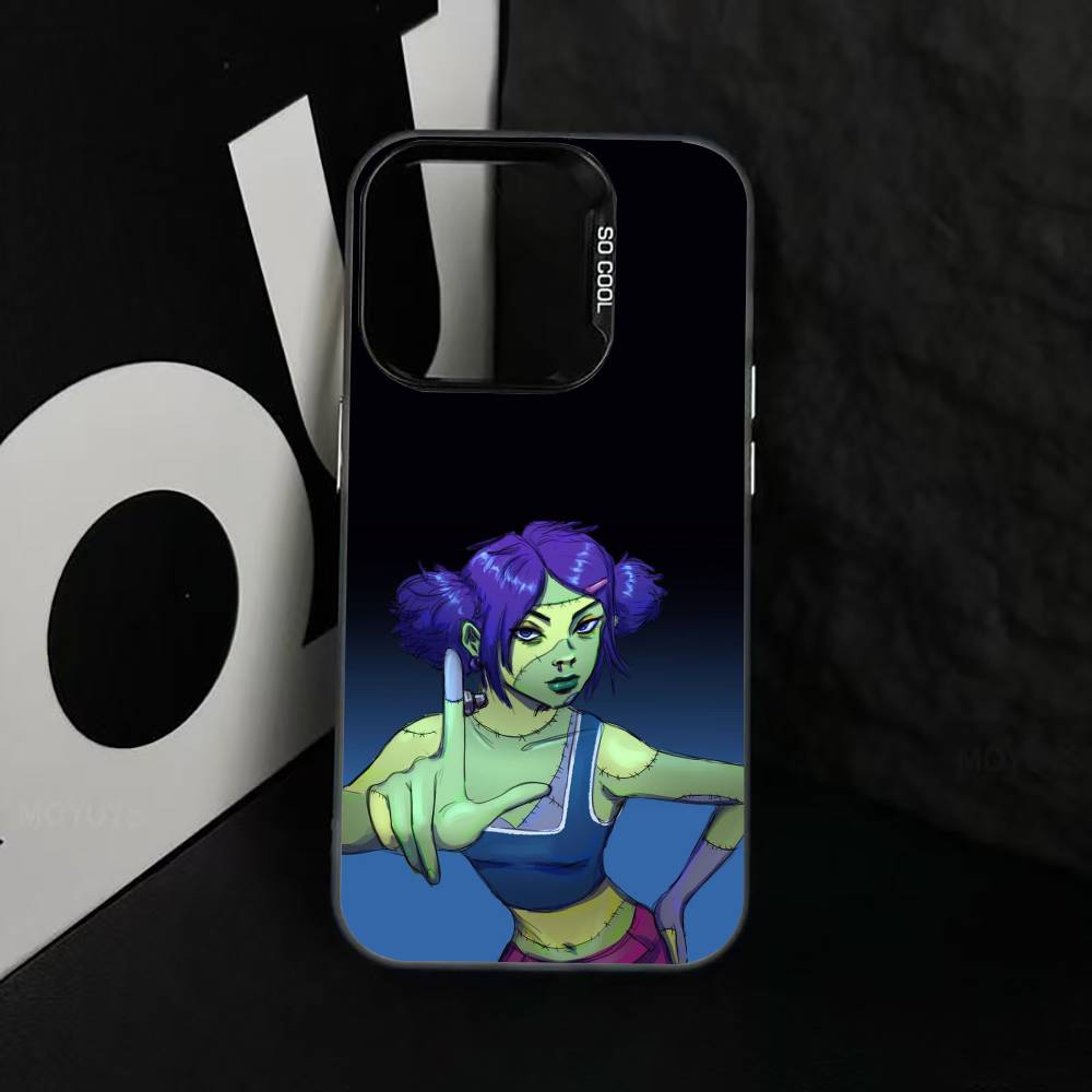 

M-MSI Band Phone Case For iPhone 17,16,15,14,13,12,11 Plus,Pro Max,XS,Colorful Silver Phone case Funda Cover iPhone15plus
