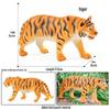 Cross-Border Animal Toy Set: Sheep, Cow, Horse, Donkey, Goat, Poultry Plastic Models