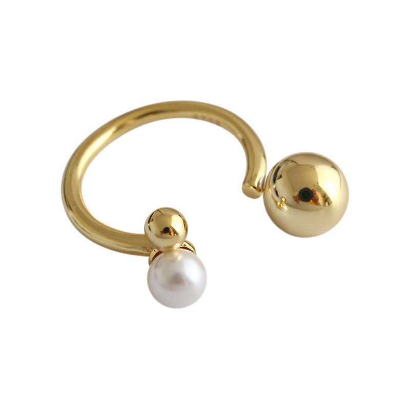 Inspired Ins Chic S925 Open Ring For Women Adjustable Size Accessory Fashion