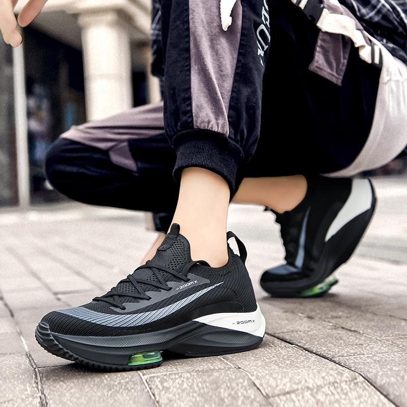 Large size autumn new air cushion sports men's running shoes personalized fashion shoes men's sneakers