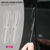 4PCS Transparent Car Door Anti-collision Protector Bumper Strip Sticker For Renault DACIA Logan Scenic Loguna Kadjar Twingo MM2