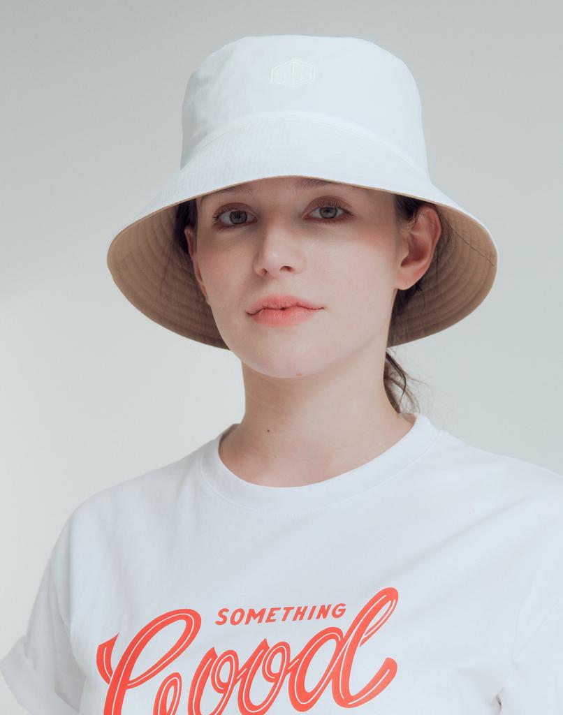Sseomttinggus Stg Reversible Bucket Hat_White Solid