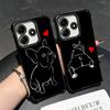 Französische Bulldogge Schwarz Design Beschichtung Handyhülle Für Xiaomi Redmi Note 14 15 Pro Plus 13 12 11 11S 11T 10 9S 9 5G Sturzfest Airaba