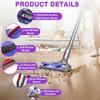 V8 V11 Vacuum Attachments Head Replacement Parts for Dyson V7 V8 V11 V15 Animal V10 Cyclone Cordless Vacuum Cleaner, Upgrade Anti-Tangle Quick