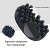 Professional Portable Silicone Hair Brush Washable Durable Rubber Curly Brush Hair Beauty Dirty Braided Curly Hair Men Cleaning