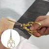 Floral Pattern Embroidery Scissors Zinc Zinc Zinc Alloy Embroidery Needlework Tools  Gift