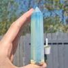 Opalite Crystal Tower Elegant Obelisk Bulk Tumbled Gemstone Pillar Home and Office Decoration Gifts