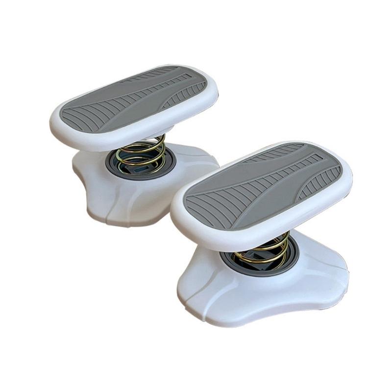 Exerciser Foot Stool with Adjustable Spring Sports Footstool Stable Nonslip Foot Rest for Desk Tables Toilet Study Rooms