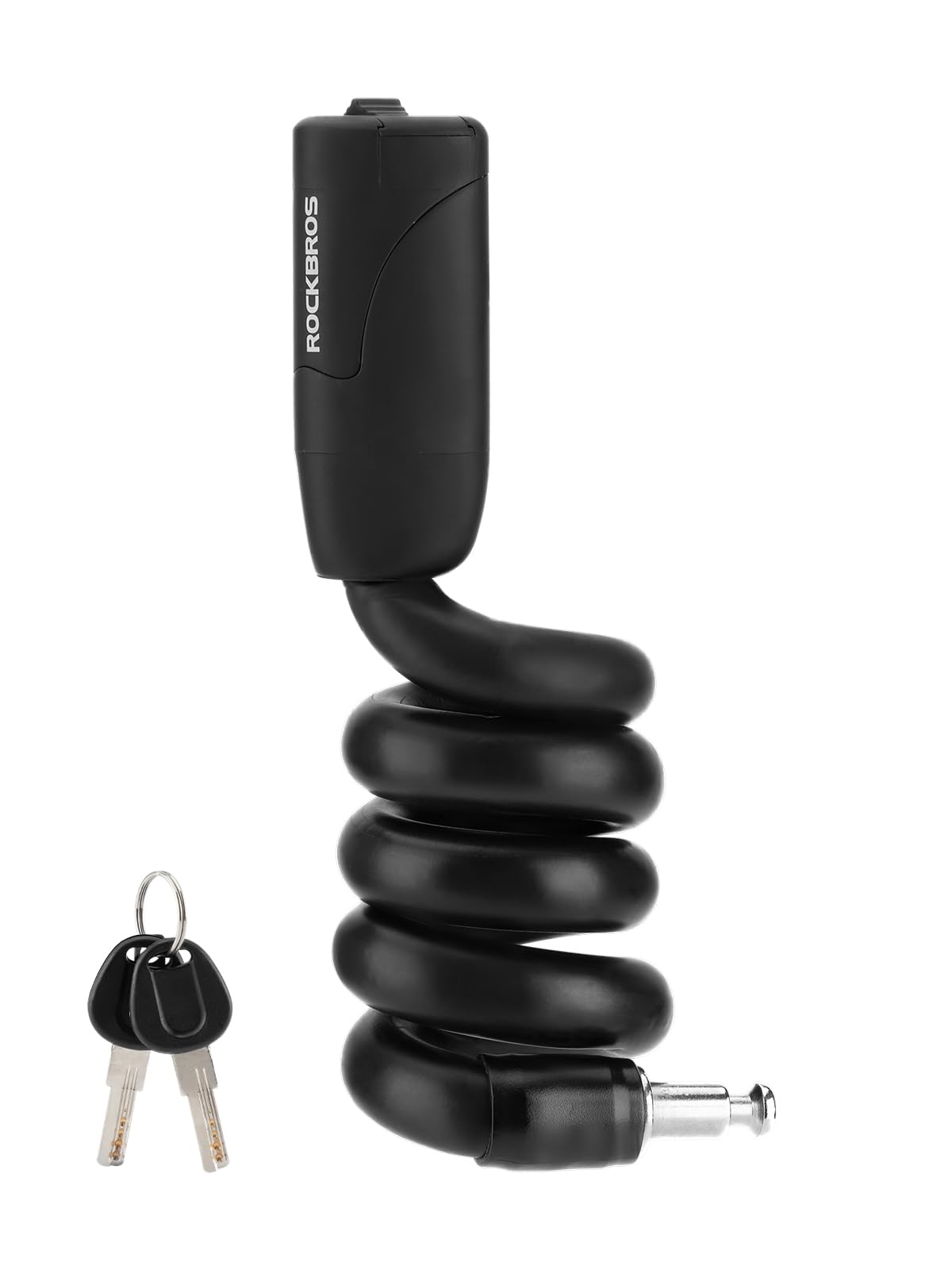 

ROCKBROS Велосипедный трос Форма проволоки Ключ с углублениями Длина Диаметр поперечного сечения Силикон Для поездок на работу или Черный Замок, Противоугонный, Замок, Память, Прочный, чёрный