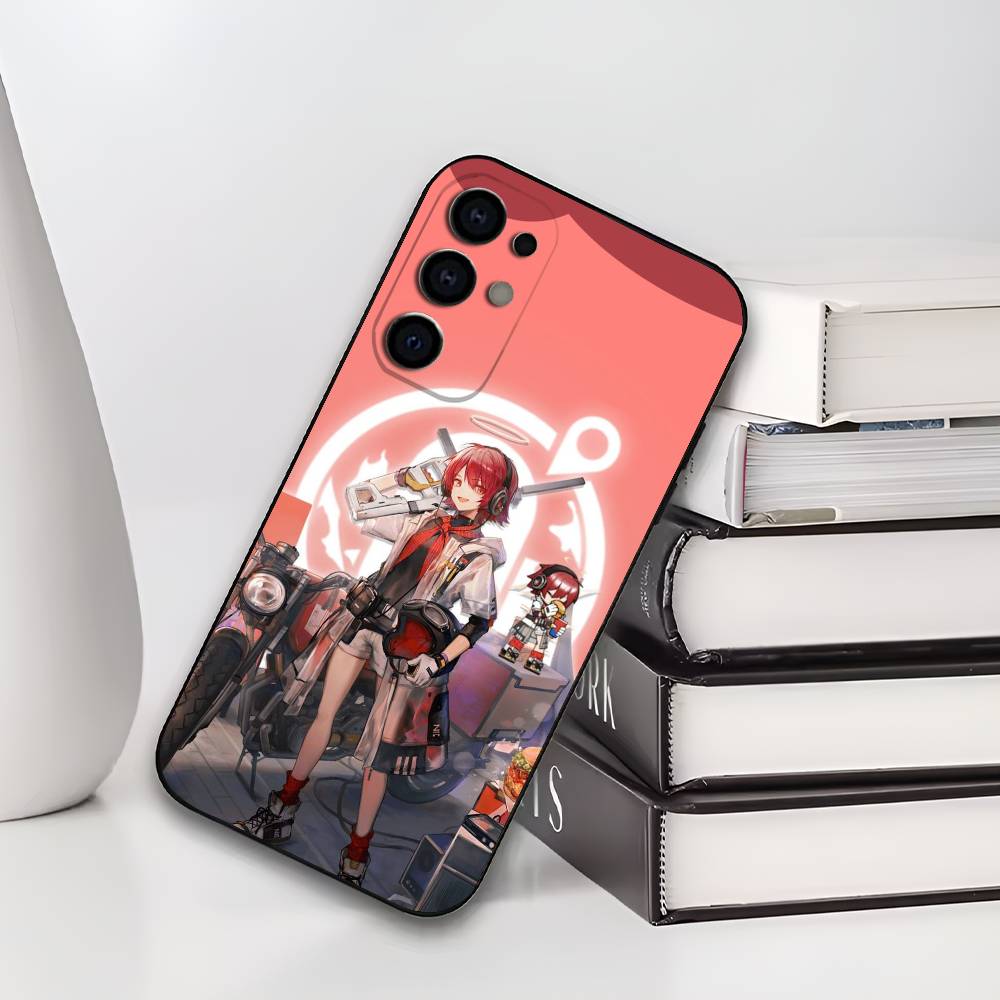 A-Arknights Game Silicone Soft Phone Case for Samsung S25/S24/S21/S22/S23/S30/Ultra/S20/Plus/Fe/Lite