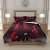 K-Ken K-Kaneki T-Tokyo G-Ghoul Anime Bedding Set with Duvet Cover Soft Microfiber Teen Bedroom Decor EU 135x200 155x220 200x200, US UK AU Sizes