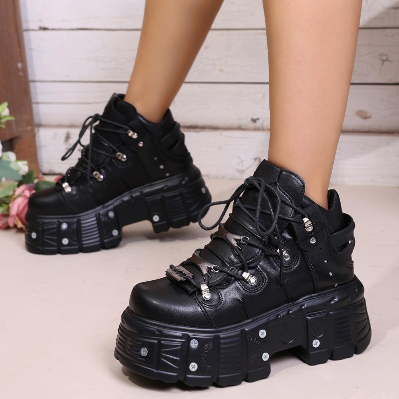 2026 New Daddy Shoes Platform Women's Personality Casual Sneakers