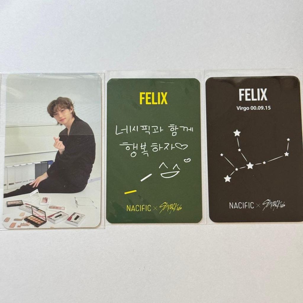 [USED] Stray Kids Felix CLIO NACIFIC Bonus Trading Card