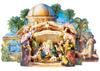 Paper Christmas Nativity Scene, Large with Glitter