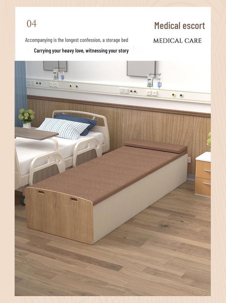 Multi-Functional Folding Bed: Extendable, Portable, and Movable for Home or Office Use