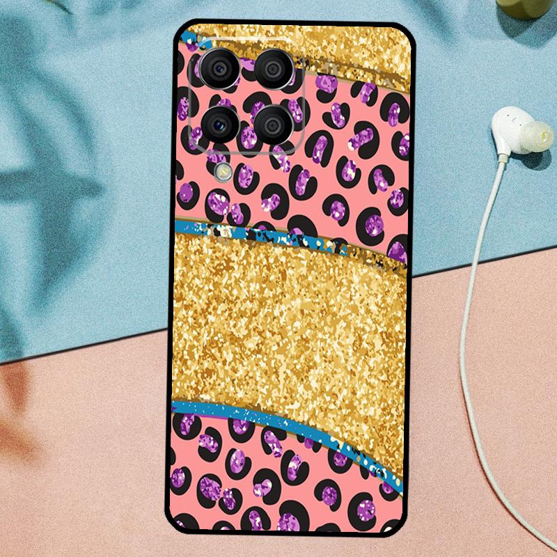 Leopard Print For Samsung Galaxy M53 M33 M11 M21 M31 M12 M13 M14 M15 M35 M34 M54 M32 M52 M06 M16 M55 Case