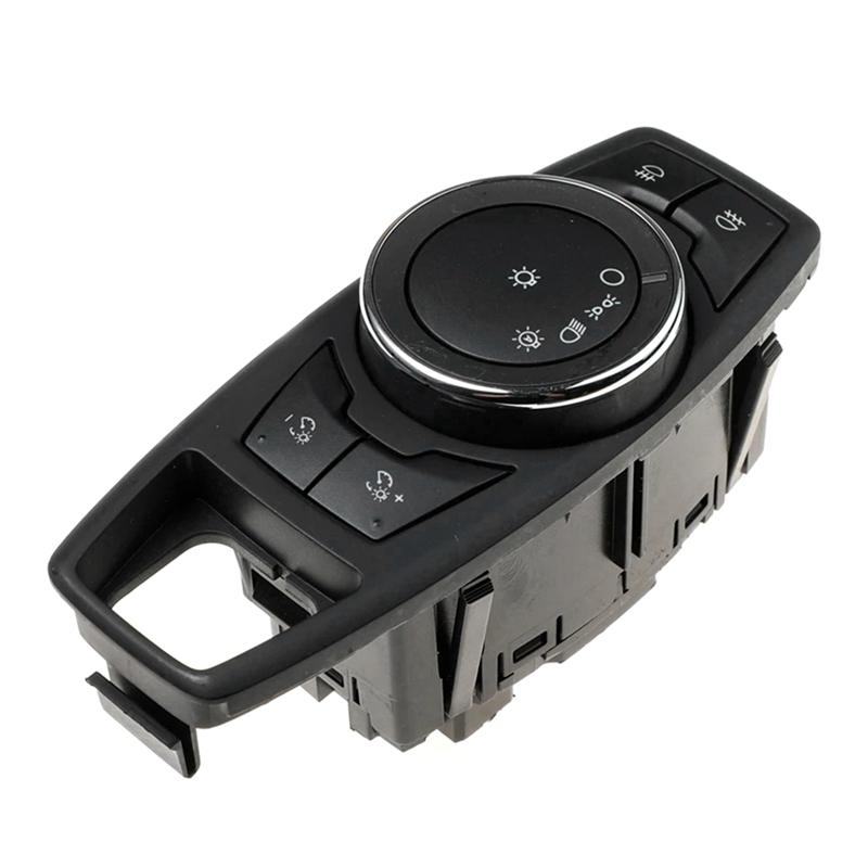 E1GT-13D061-ECW E1GT13D061ECW Car Headlight Fog Light Control Switch Car Light Switch For Ford чёрный